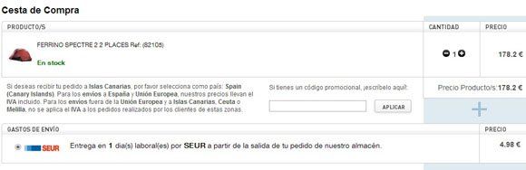 Código promocional TrekkInn